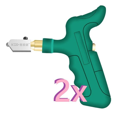 2 Cortador Manual Portátil Diamantado Vidro Cerâmica Granito