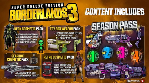Borderlands 3 Super Deluxe Edition Steam Pc Gift