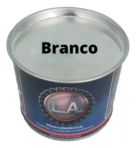 6 Massa Plástica Branca P/ Granito Marmore Porcelanato 800g