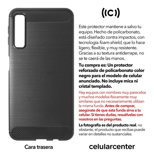 Funda Para Samsung Galaxy A7 2018 Sm-a750 Case Protector