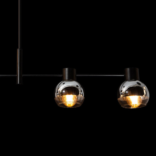 Lámpara Colgante Opulent Lights Negro E27 40w 3 Luces