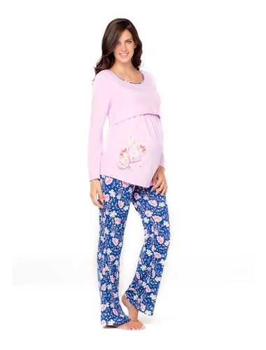 3798 Pijama Pantalon Ilusion Maternidad Lactancia Embarazo