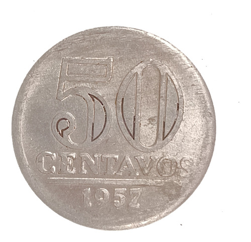 Brasil 50 Centavos 1957 Excelente Km 569