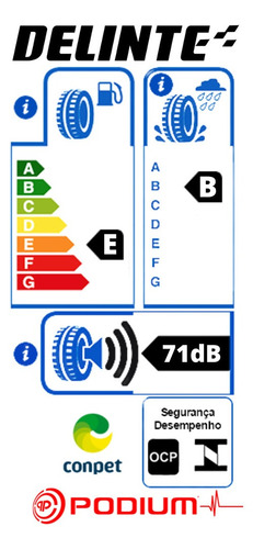 Kit 2 Pneu Carro 275/40 Zrf19 101y Dh6-run Flat Delinte