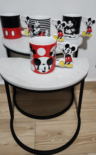 Tazas Coleccionables De Micky Mouse Lote De 4 Pzas