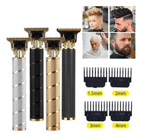 Mini Aparador Elétrico De Barba Portátil