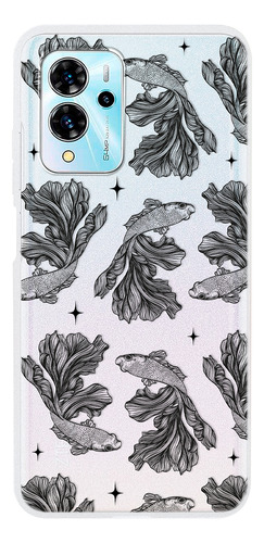 Funda Para Zte Pez Beta Patrón Antigolpes Case Anticaidas