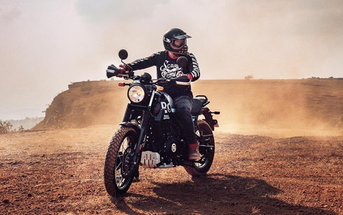 Imagen 21 de 25 de Royal Enfield Himalayan Scram 411 Sky Line Blue 2023