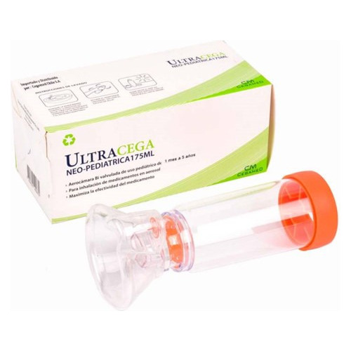 Aerocamara Ultracega Bivalvulada Neopediátrica Niños 175 Ml