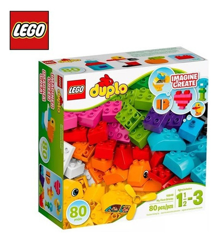 Lego Duplo 10848 - Mis primeras piezas - 80 piezas - Raro