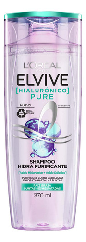 Elvive Shampoo Hialurónico Pure 370 Ml