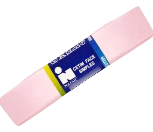 Fita Cetim Najar No 5 - 22mm Cor 03 Rosa Bb 10 Metros