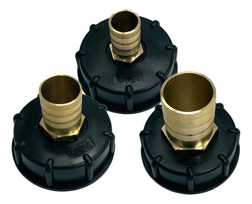 3x Ibc 1000l Conector Del Tanque De Agua 1/2 1 3/4