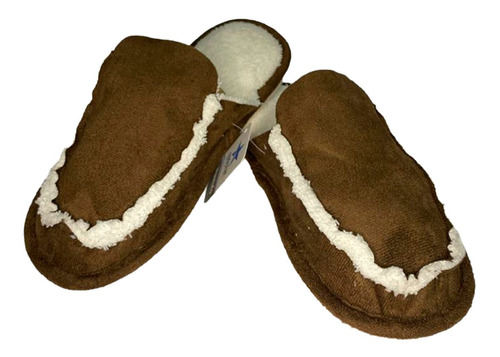 Pantufa Mocassim Termica Solado Borracha