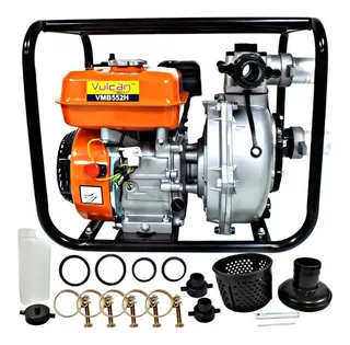 Motobomba Gasolina 5,5 Hp 4t Auto Escorvante Vmb552h Vulcan