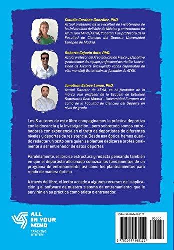 Manual Para Entrenar Deportes De Resistencia, De Cardona, Claudia. Editorial Independently Published, Tapa Pasta Blanda, Edición 1 En Español, 2019