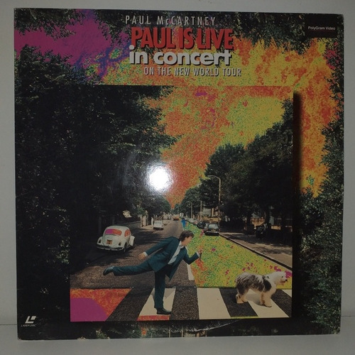 Paul Mccartney Laser Disc Paul Is Live In Concert Beatles