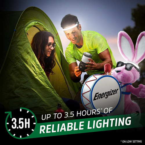 Linterna Frontal Recargable S400, Luz Led De Haz Ancho, Ipx4