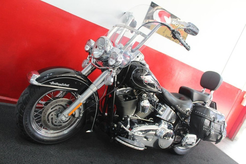 Imagem 5 de 11 de Harley Davidson Softail Heritage Classic 2010 Preta Preto
