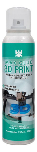 Adesivo Para Impressão 3d 150ml/105g - Max Glue 3d Print