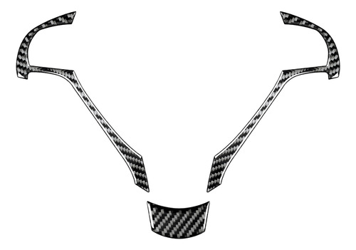 Para Acura Tl 2009-2014, Marco De Volante De Fibra De Carbon