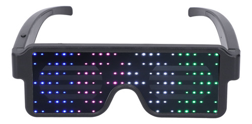 Óculos Luminosos Led Glowing Dynamic 4 Colorful Up Usb