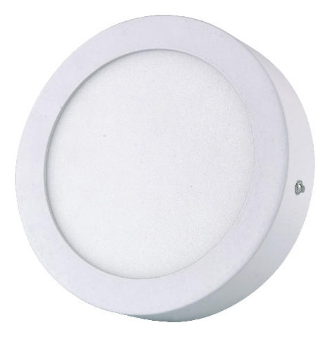 Panel Led Circular 6w Luz Blanco Neutro Sobrepuesto