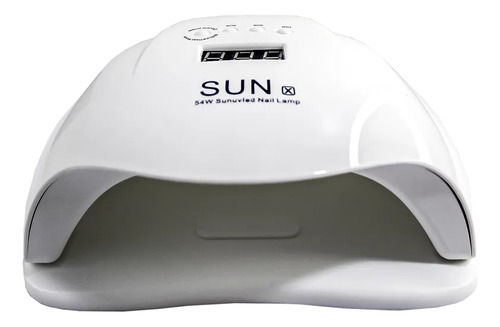 Lampara De Uñas Led Uv Sun X 54w