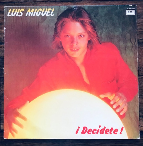 Luis Miguel Lp Vinil Decídete, Emi Nacional. 1983
