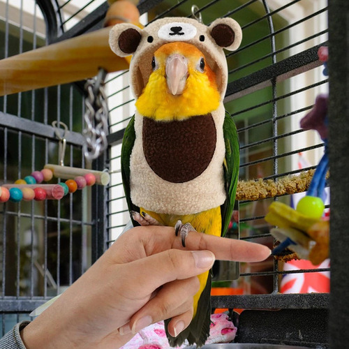 Arnés Para Pájaros Para Cacatúa Disfraz De Cacatúa Paño Lind