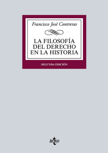 Filosofia Del Derecho En La Historia,la - Contreras,franc...