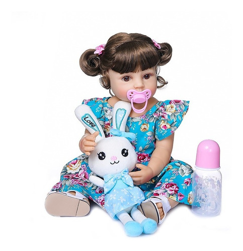 Bebé Muñeca Realista Reborn 100% Silicona 55cm 503 Bestoys