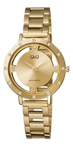 Reloj Para Mujer Q&q Q&q Mujer Qc23j010y Dorado