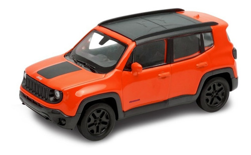 Welly 1:34 Jeep Renegade Trailhawk Naranja 43736cw