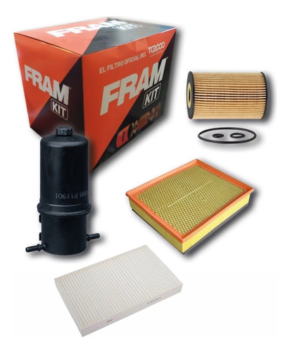 Kit De 4 Filtros Fram Vw Amarok 2.0 Tdi 2010 --- 2015 