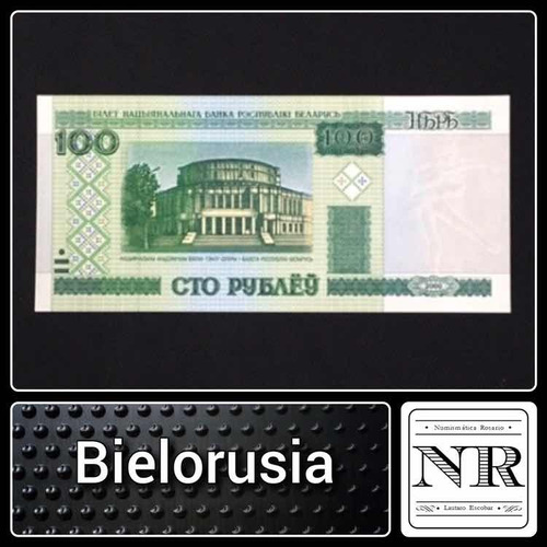 Bielorusia - Asia - 100 Rublos - Año 2000 - Unc - P# 26