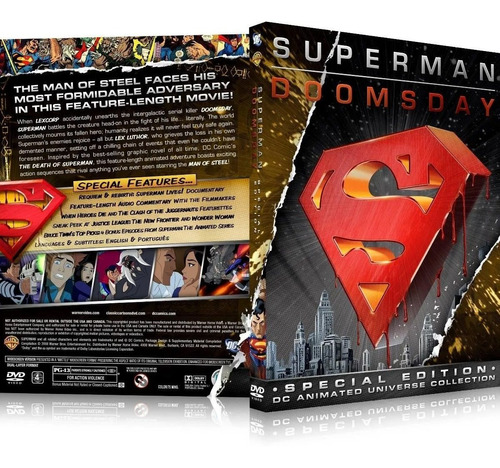 Dvd A Morte Do Superman [ 2007 ] Superman Doomsday