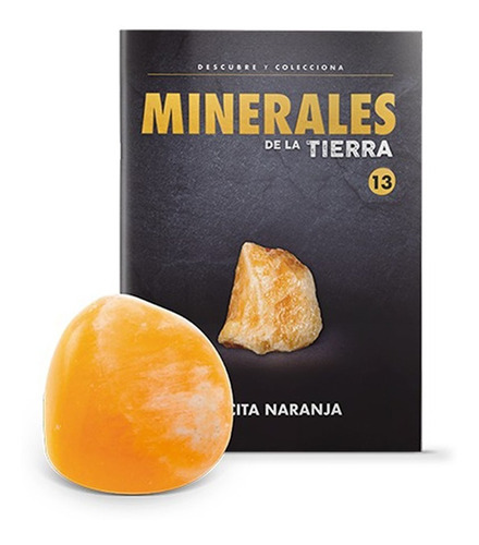 Minerales De La Tierra - Calcita Naranja Coleccionable Comer