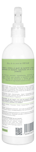 Limpiador Multiusos 500 Ml Aroma Fresco A Limon Ohganics