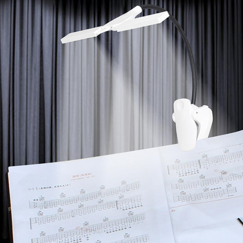 Clip Portátil En La Lámpara De Escritorio Led Para El
