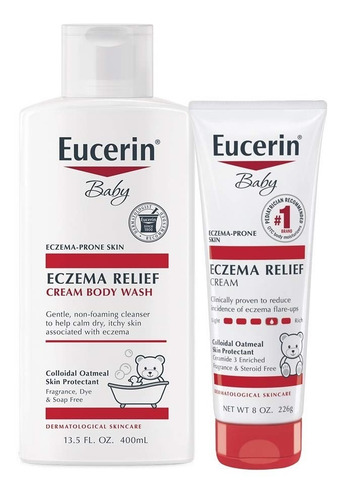 Eucerin Eczema Relief Crema Para Aliviar Eccema Pack Tipo De Envase Pote