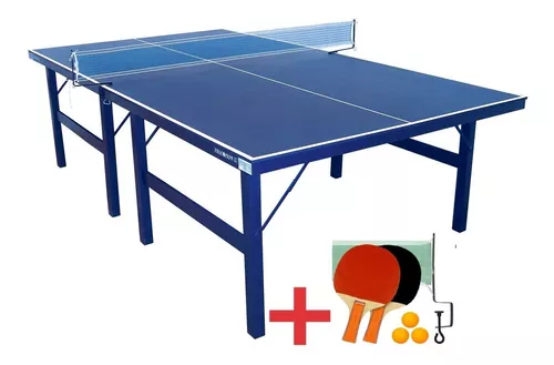 MESA DE TÊNIS DE MESA ( PING PONG ) COR VERMELHA DE 15MM DE MDF. CLOCKSPORT