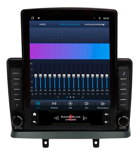 Multimídia Tesla Soaudio S8 Line Doblô 02/21 Octacore 4+64gb