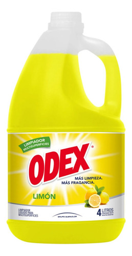 Limpiador Multisuperficies Odex Limon 4 Litros Mf Shop