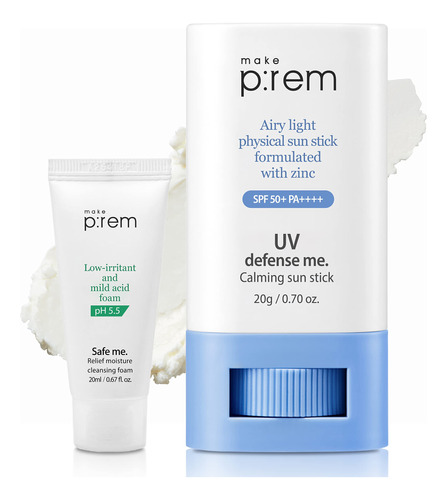 Makeprem Uva Uvb Defense Me Calming Sun Stick Protector Sola