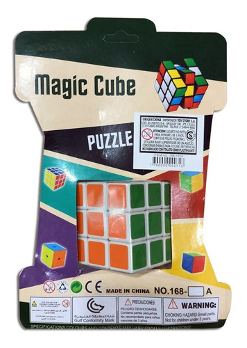 Cubo Mágico Estimula La Creatividad Magic Cube  Clásico 3x3 