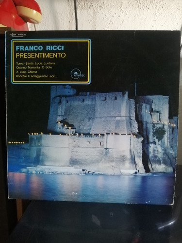 Disco De Vinilo Franco Ricci  Presentimento (151)