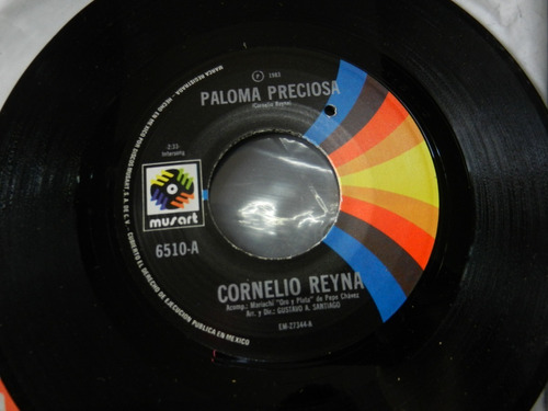 Cornelio Reyna Lp Paloma Preciosa/ Que La Mano De Dios Mex