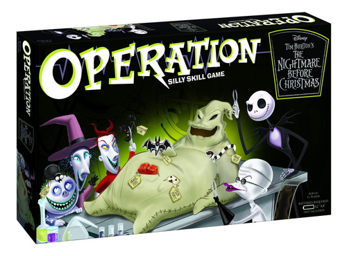 Juego De Mesa Usaopoly Operation Disney The Nightmare Before