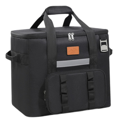 Caja De Almuerzo De Bolsa Más Fresca, Recipiente De Negro